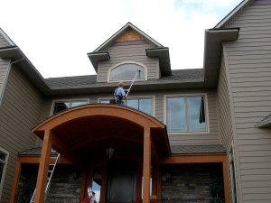 Gregory - 2nd story window cleaning